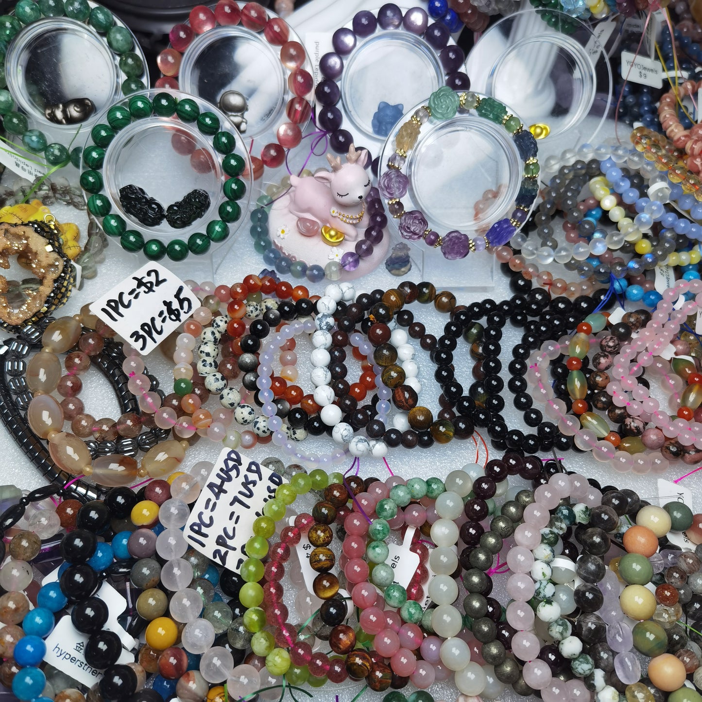 MIX Crystal Bracelet Charm Pendant